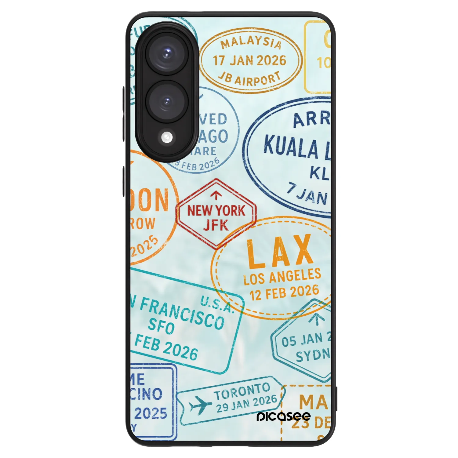 Picasee ULTIMATE CASE für Samsung Galaxy S25 Edge 5G - PASSPORT EDITION