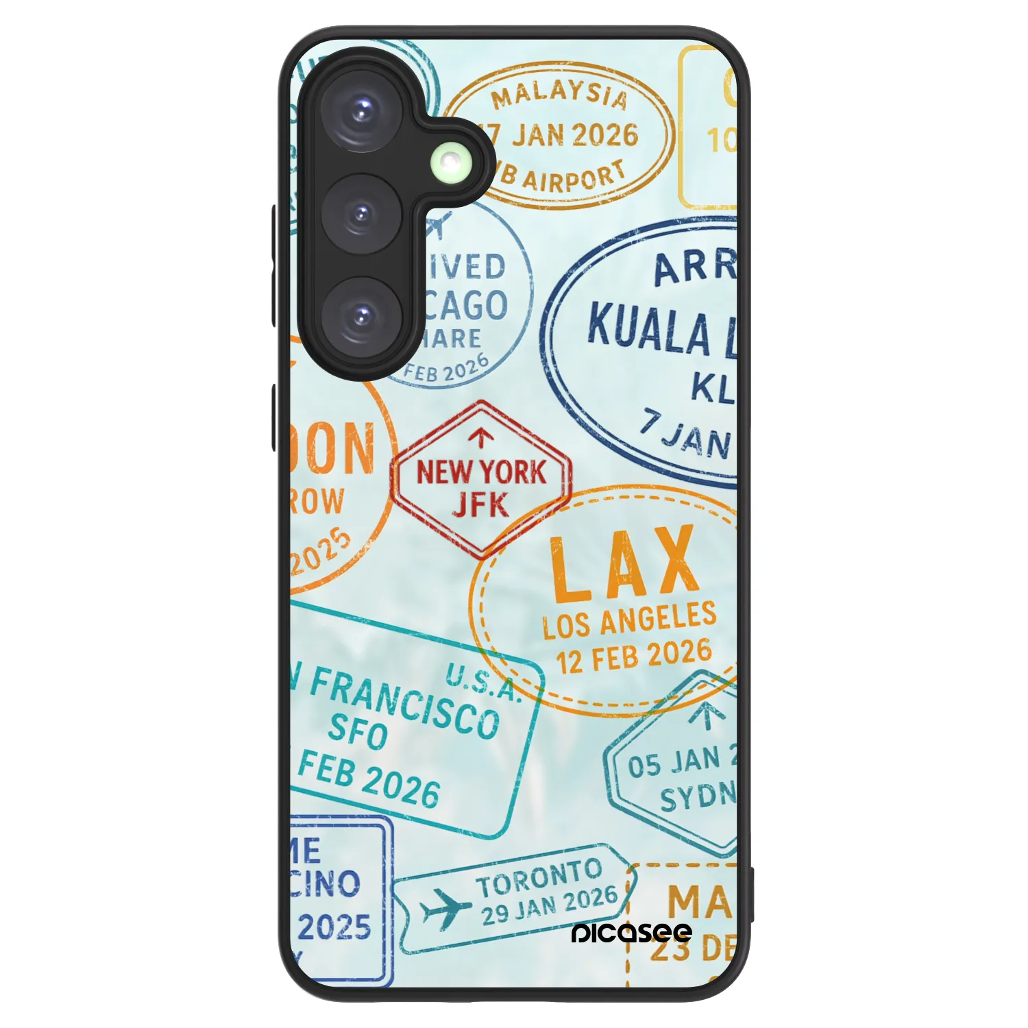 Picasee ULTIMATE CASE PowerShare für Samsung Galaxy S25+ 5G - PASSPORT EDITION
