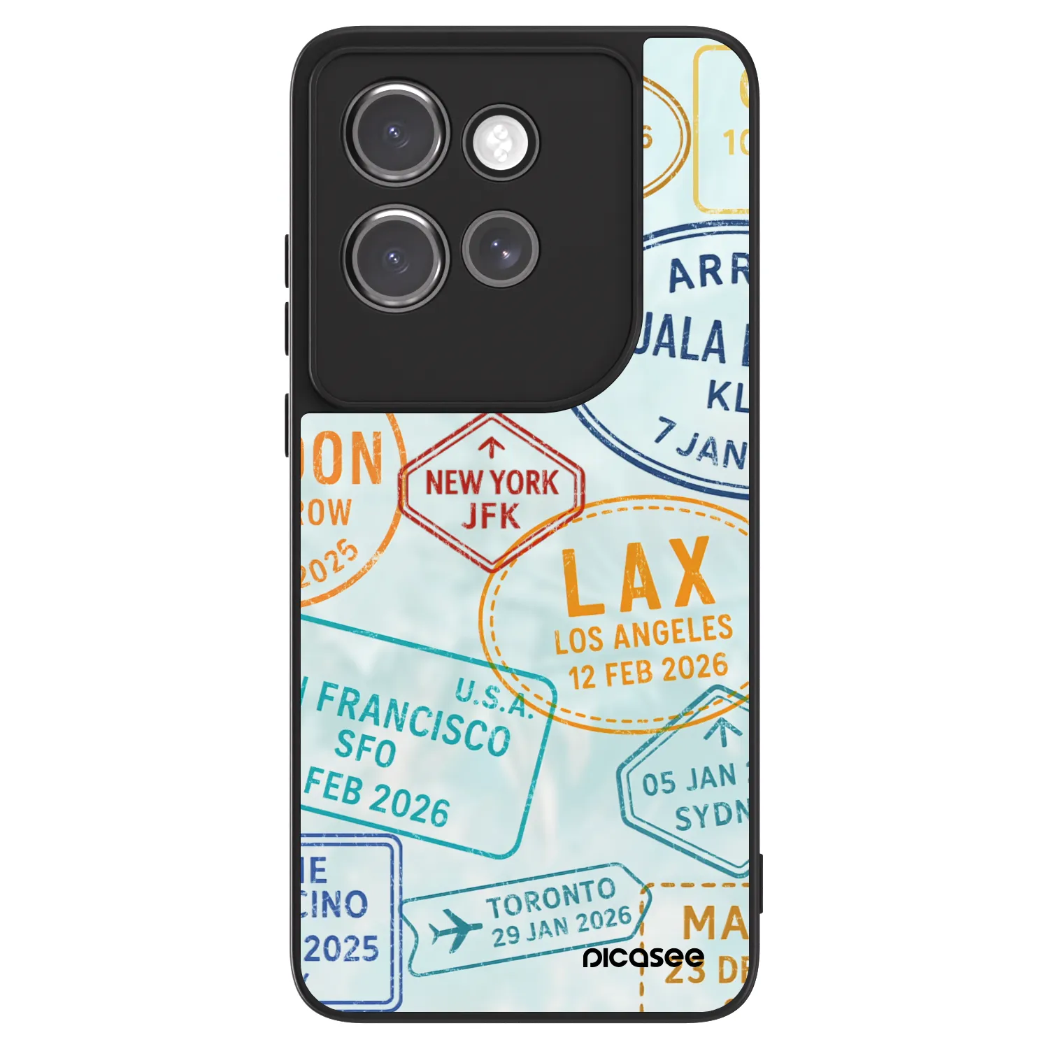 Picasee ULTIMATE CASE für Motorola Edge 50 Neo - PASSPORT EDITION