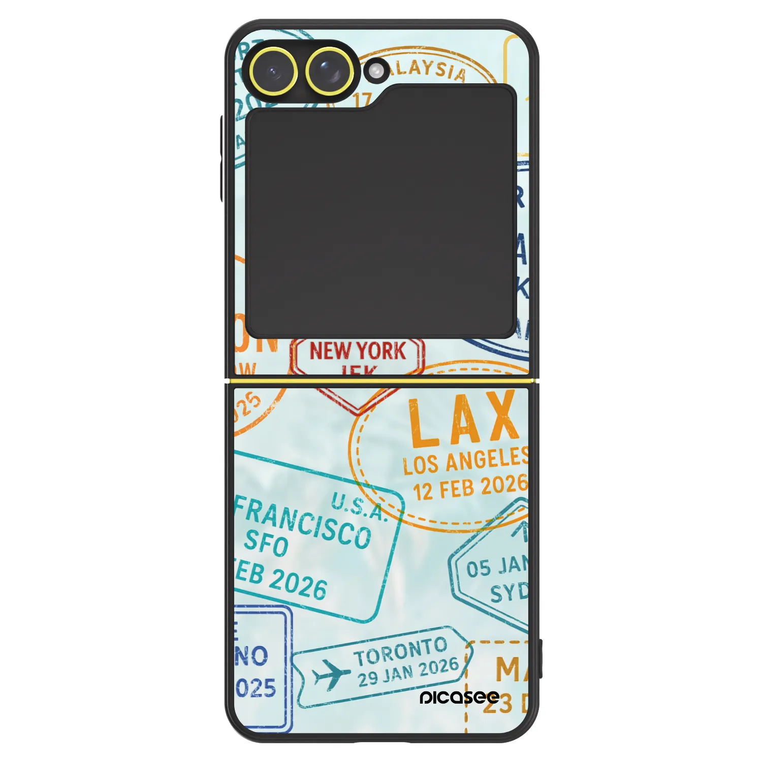 Picasee ULTIMATE CASE für Samsung Galaxy Z Flip5 5G - PASSPORT EDITION