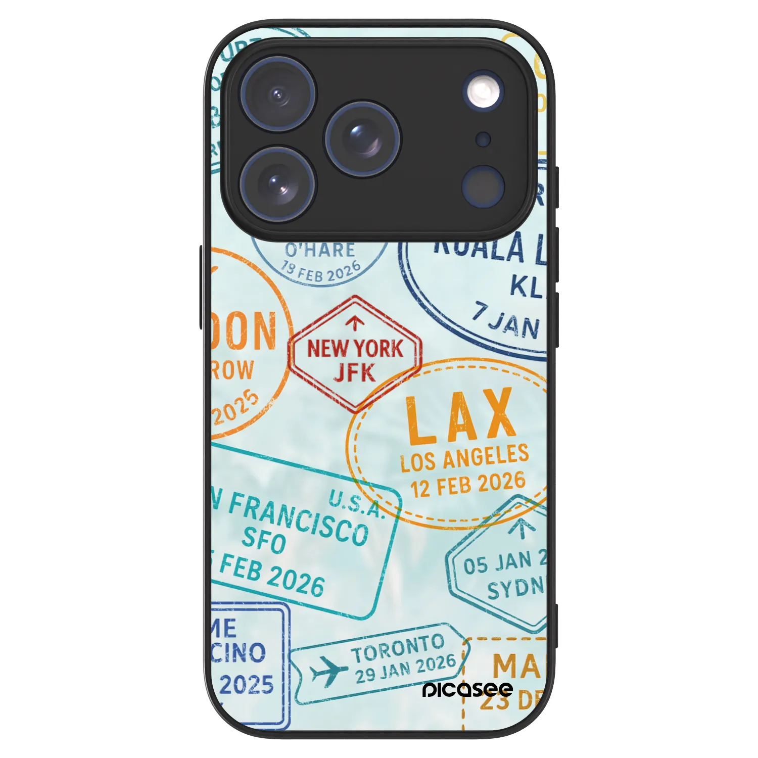 Picasee ULTIMATE CASE MagSafe für Apple iPhone 17 Pro - PASSPORT EDITION