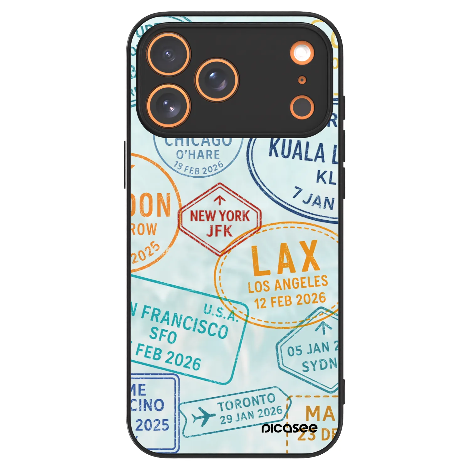Picasee ULTIMATE CASE für Apple iPhone 17 Pro Max - PASSPORT EDITION