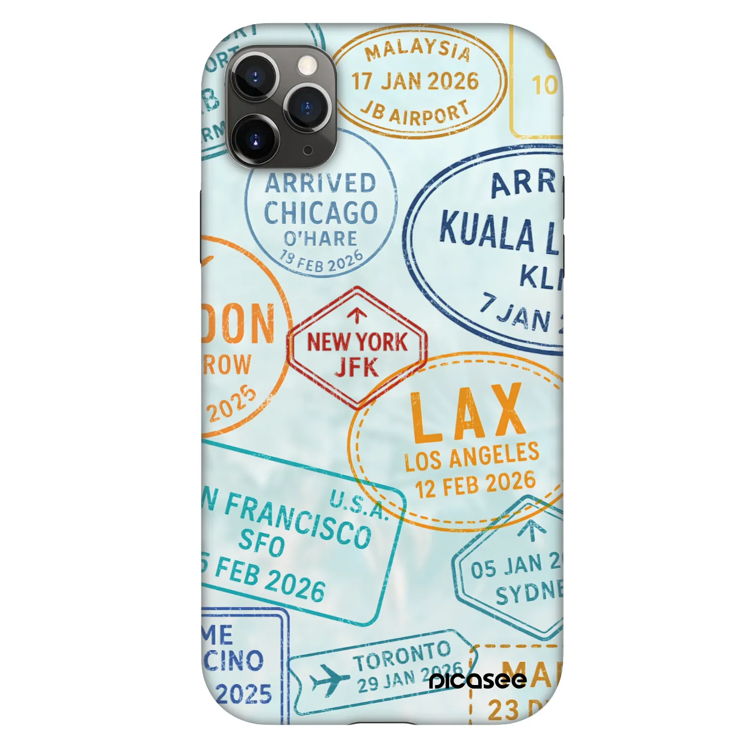 Picasee Fashion Case für Apple iPhone 11 Pro Max - PASSPORT EDITION