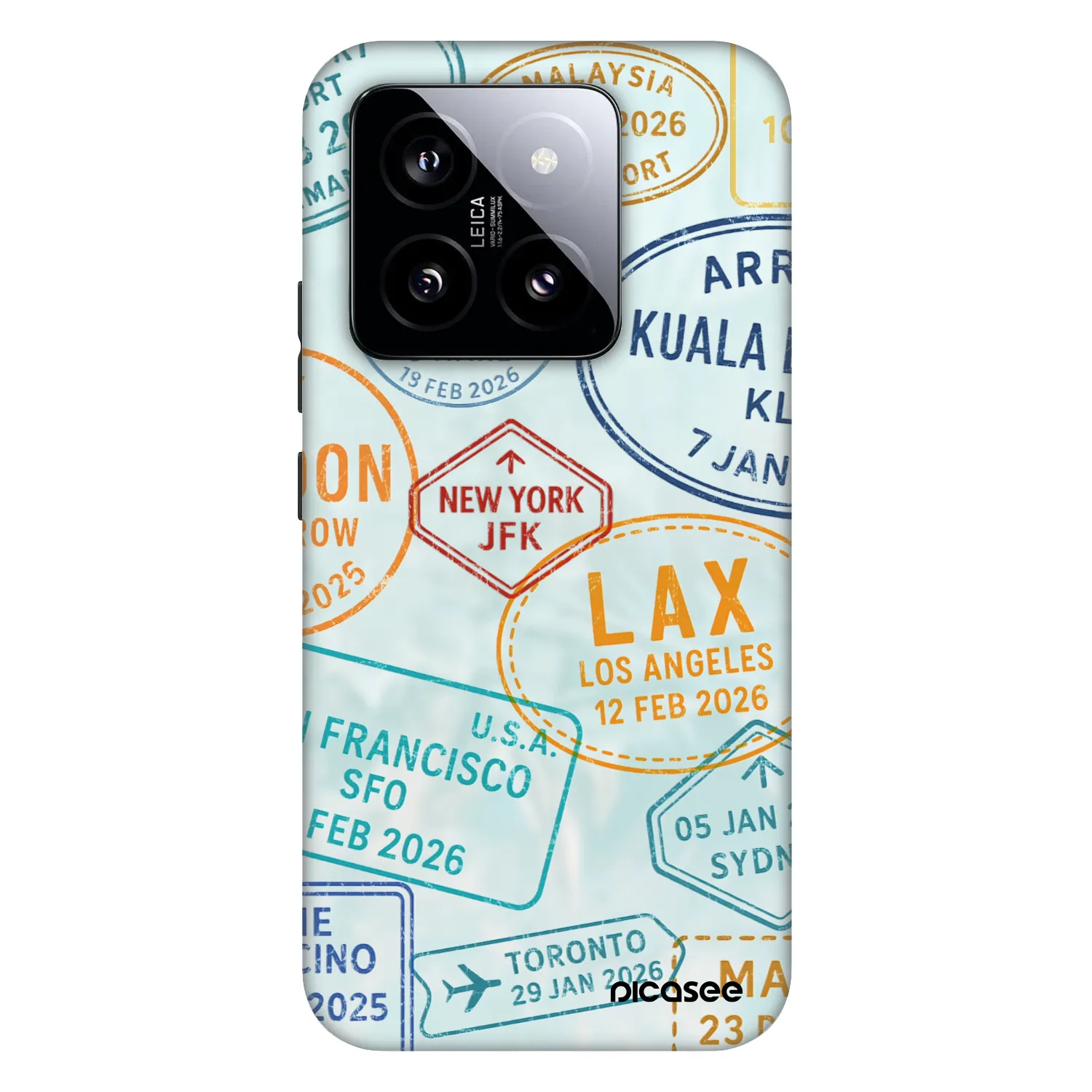 Picasee Fashion Case für Xiaomi 14 - PASSPORT EDITION
