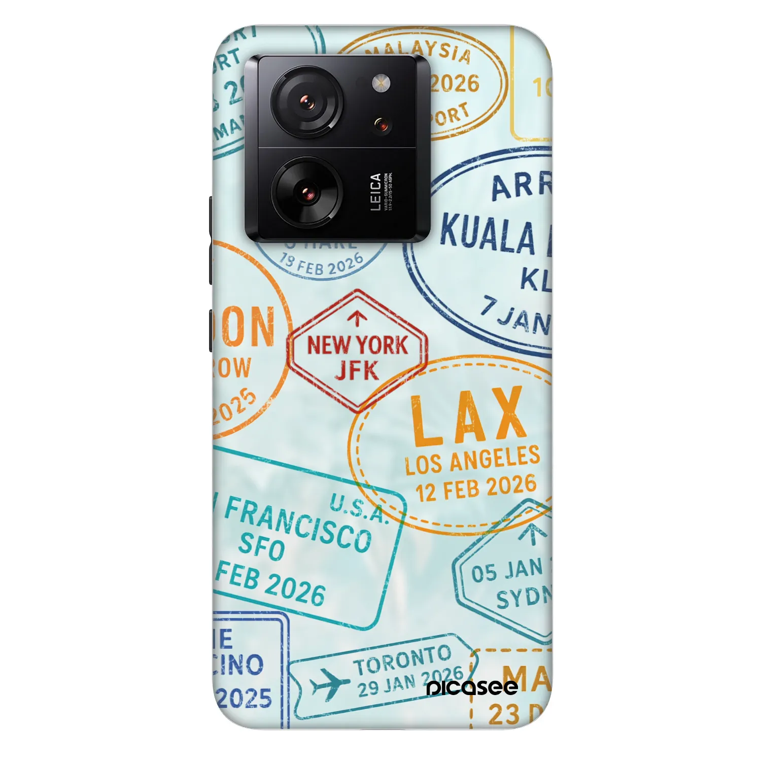 Picasee Fashion Case für Xiaomi 13T - PASSPORT EDITION