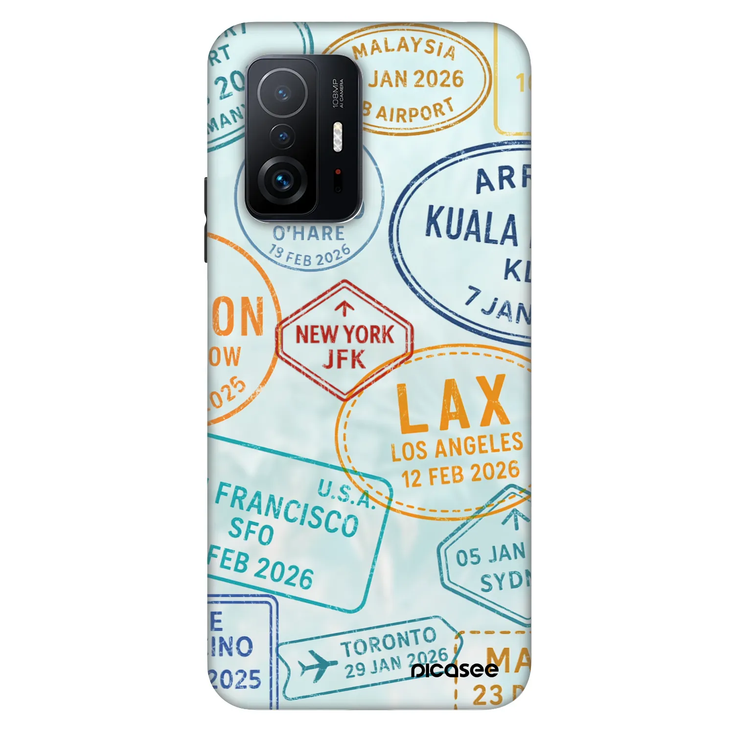 Picasee Fashion Case für Xiaomi 11T Pro - PASSPORT EDITION