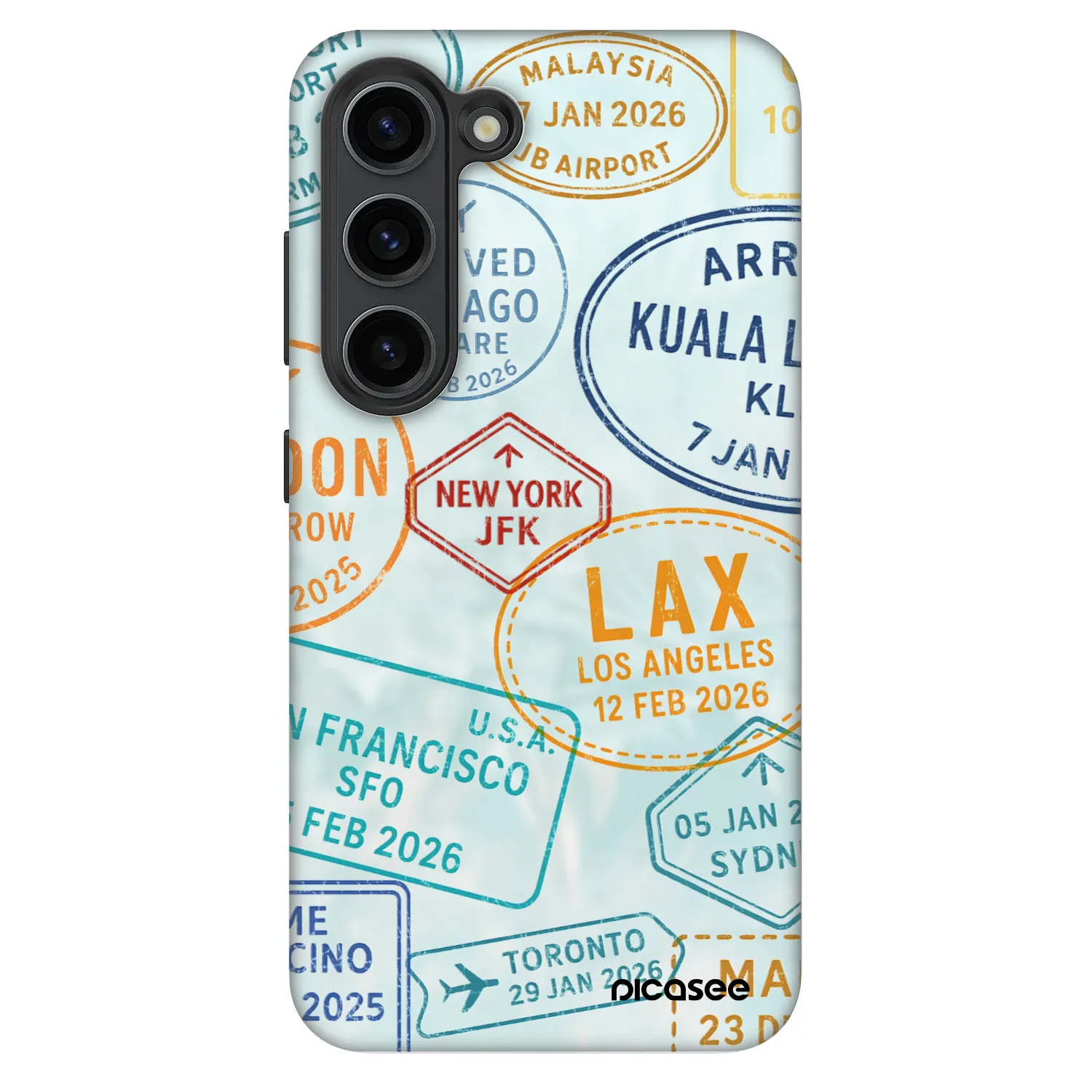 Picasee Fashion Case für Samsung Galaxy S23 5G - PASSPORT EDITION