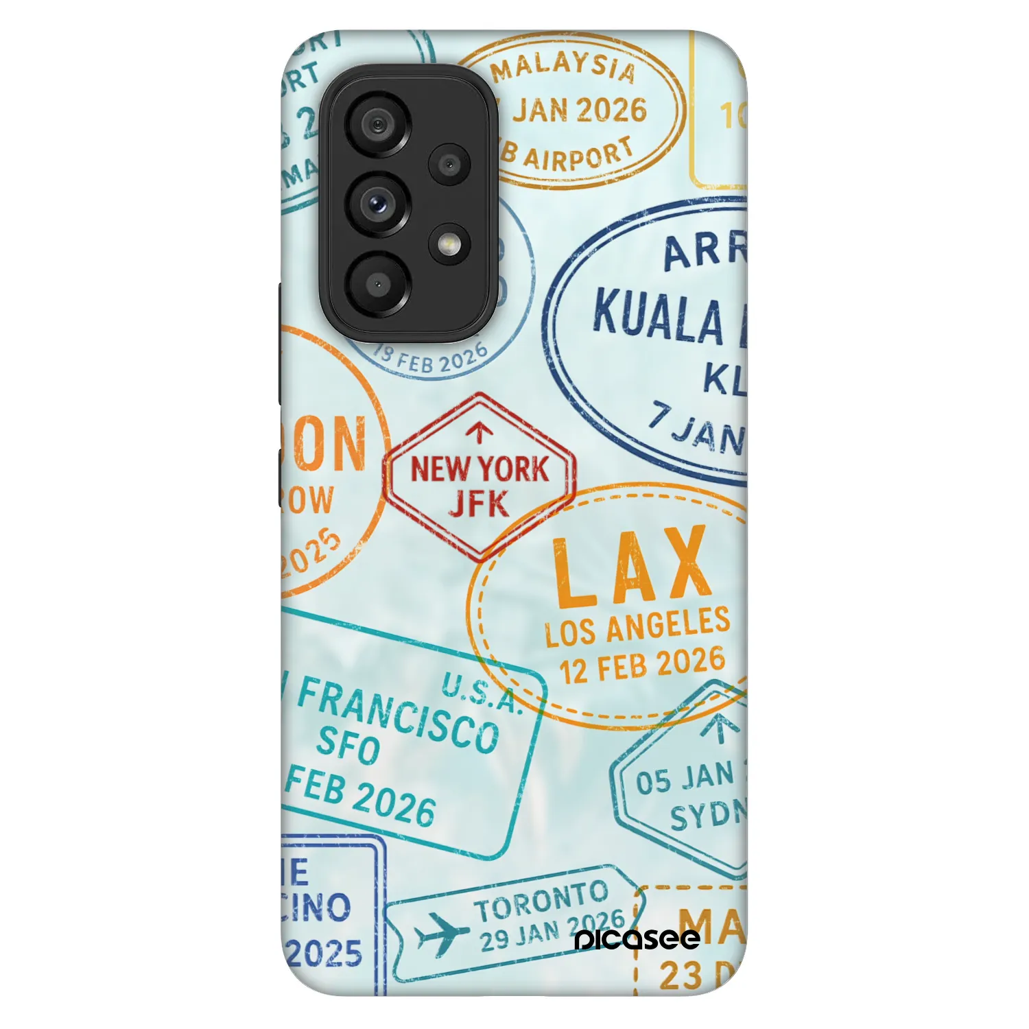 Picasee Fashion Case für Samsung Galaxy A53 5G A536 - PASSPORT EDITION