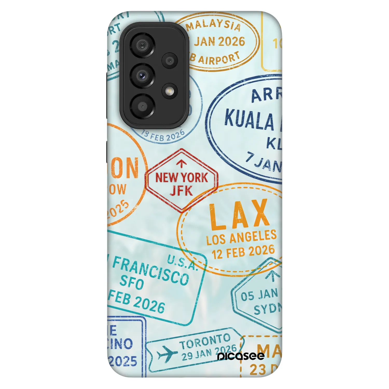 Picasee Fashion Case für Samsung Galaxy A33 5G A336 - PASSPORT EDITION
