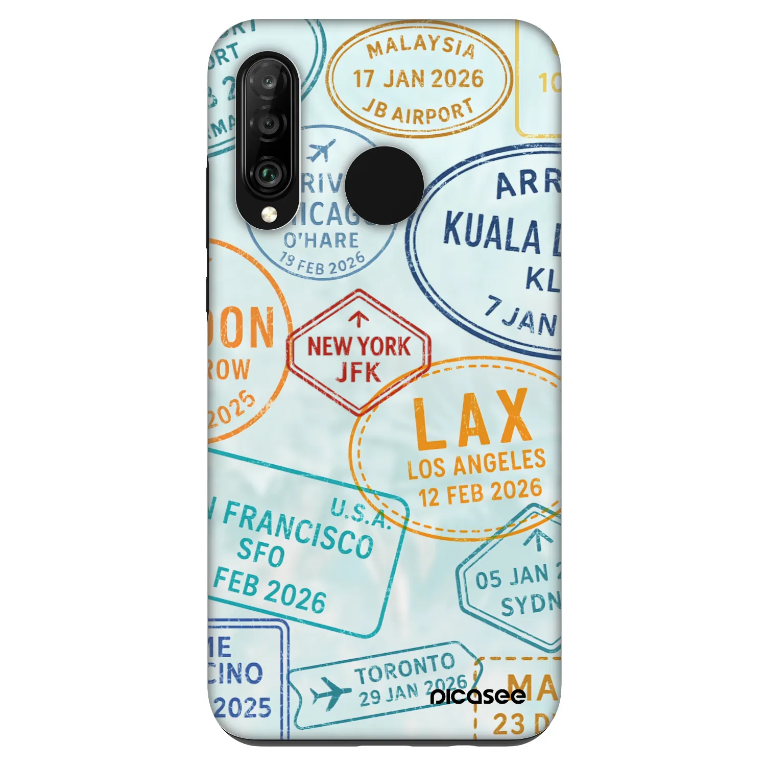 Picasee Fashion Case für Huawei P30 Lite - PASSPORT EDITION