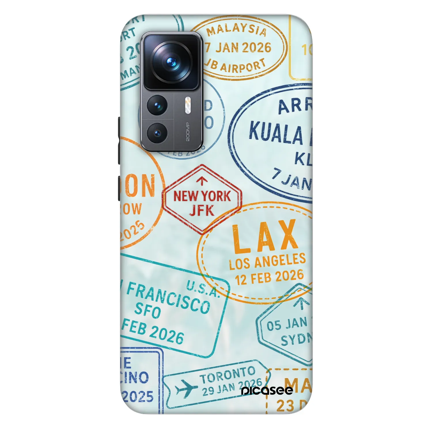 Picasee Fashion Case für Xiaomi 12T - PASSPORT EDITION