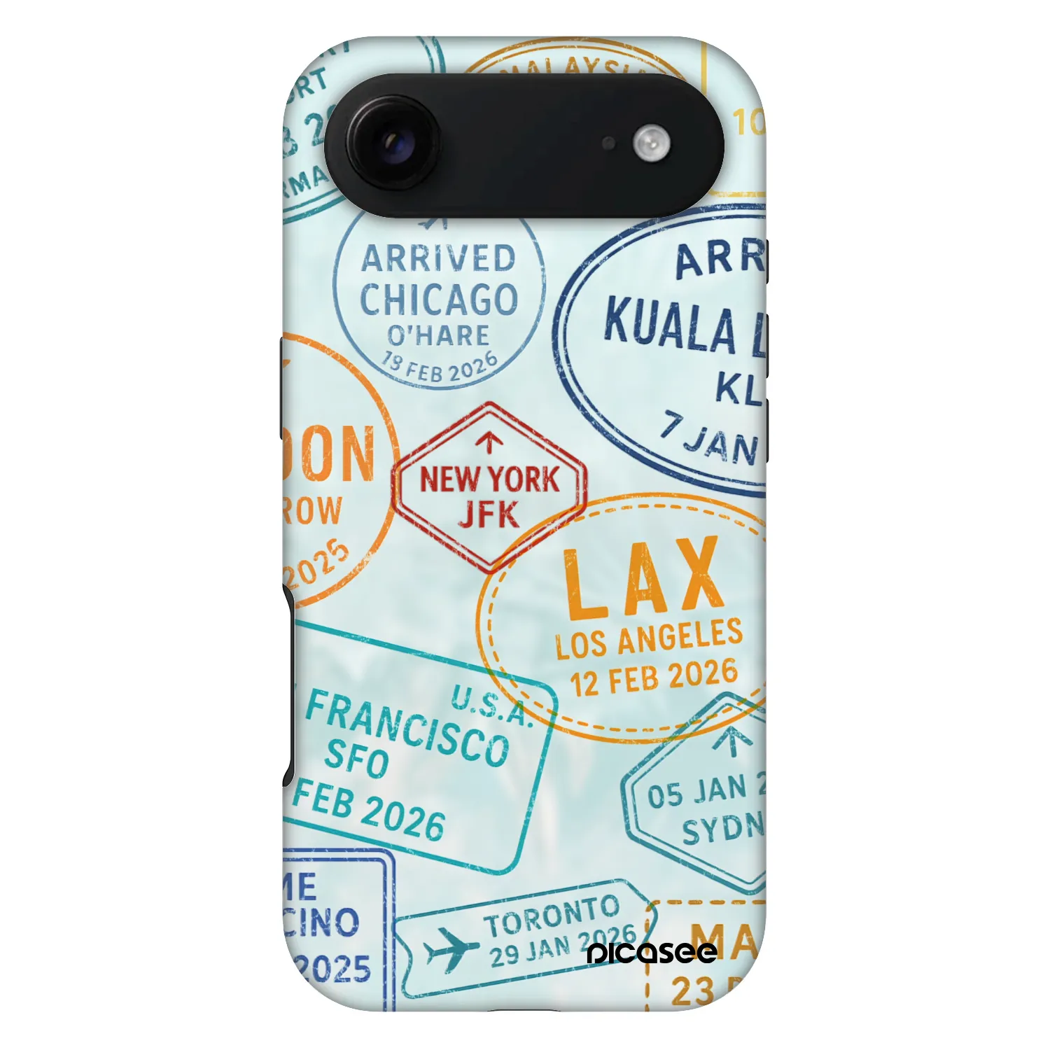 Picasee Fashion Case MagSafe für Apple iPhone Air - PASSPORT EDITION