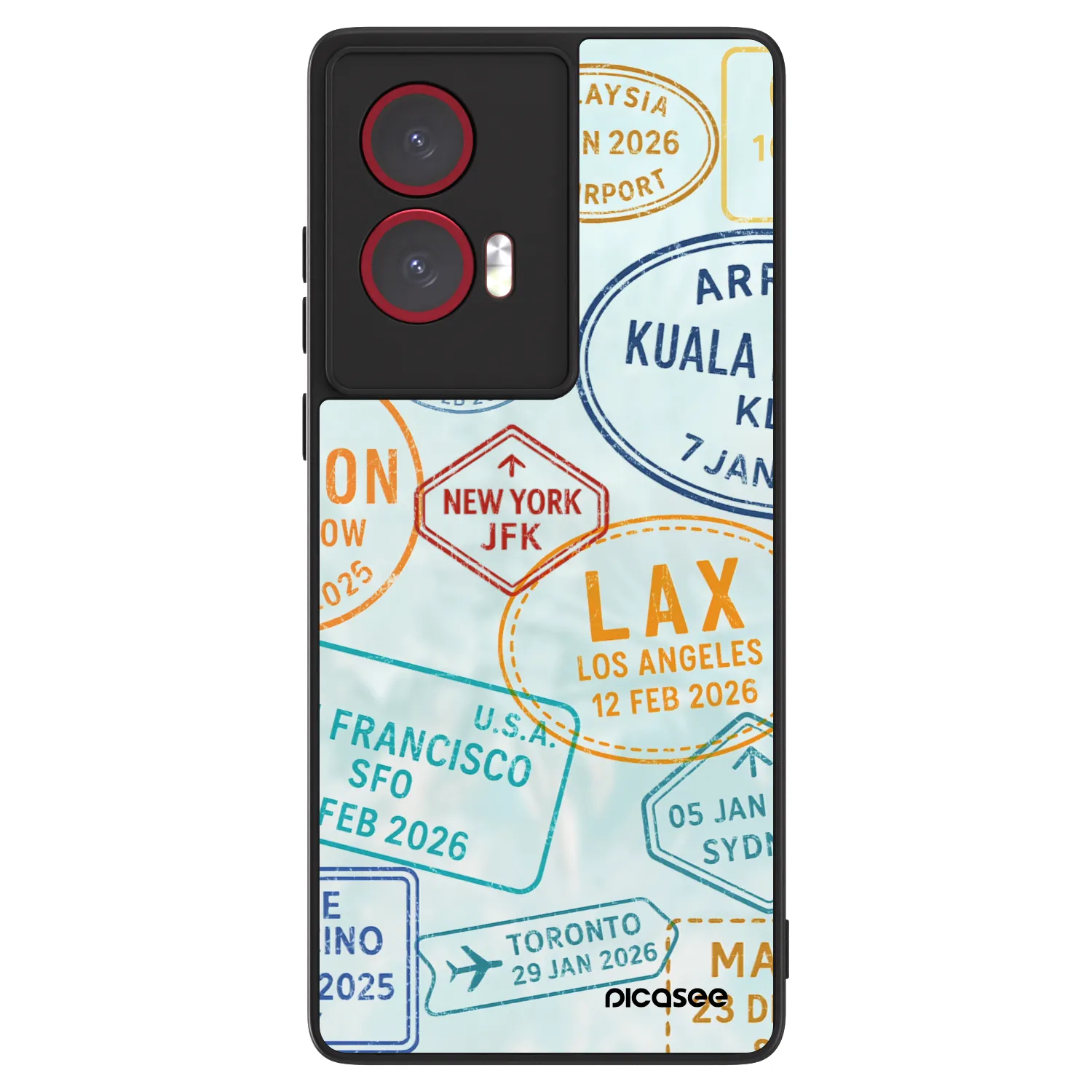 Picasee ULTIMATE CASE für Motorola Edge 50 Fusion - PASSPORT EDITION