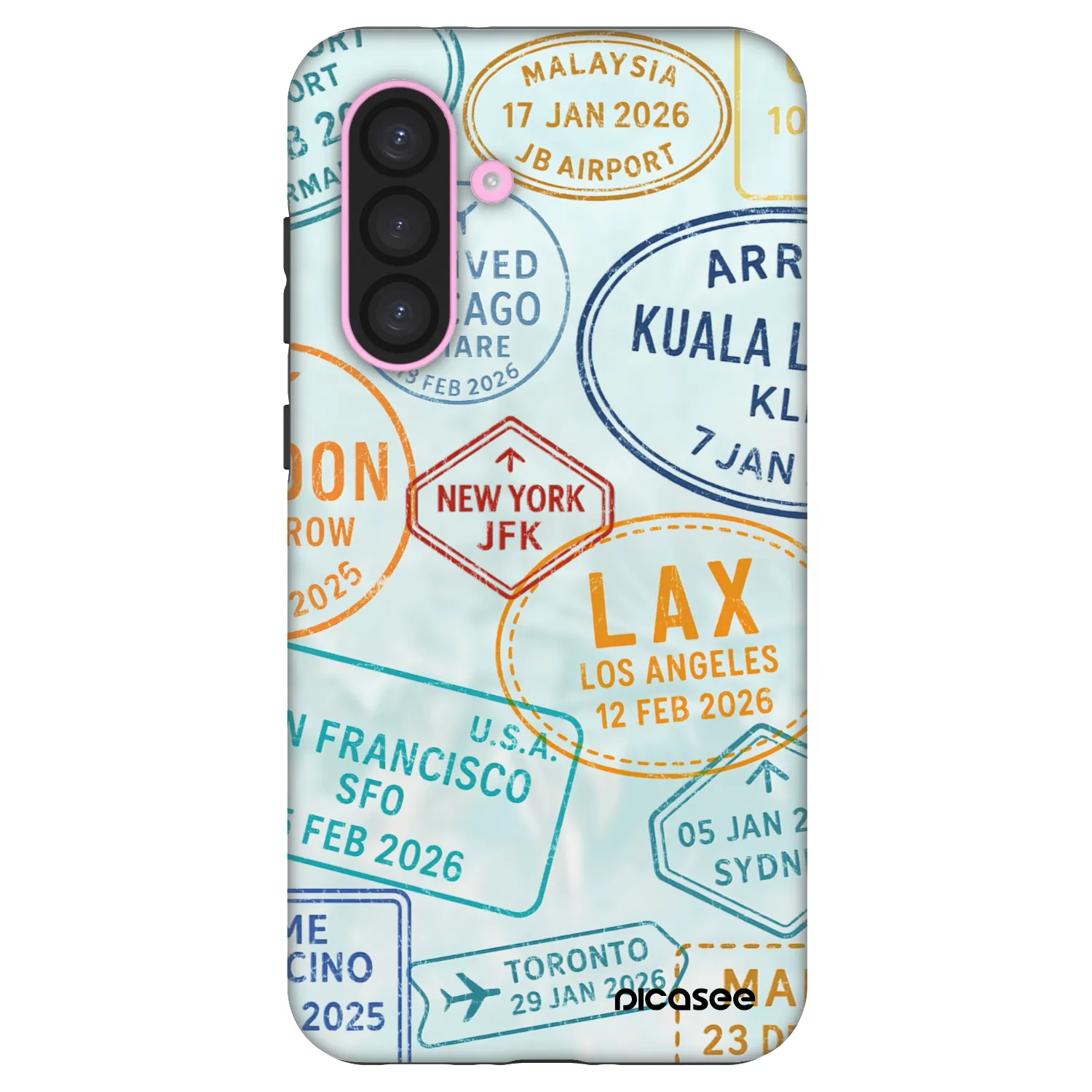Picasee Fashion Case für Samsung Galaxy A56 5G A566B - PASSPORT EDITION