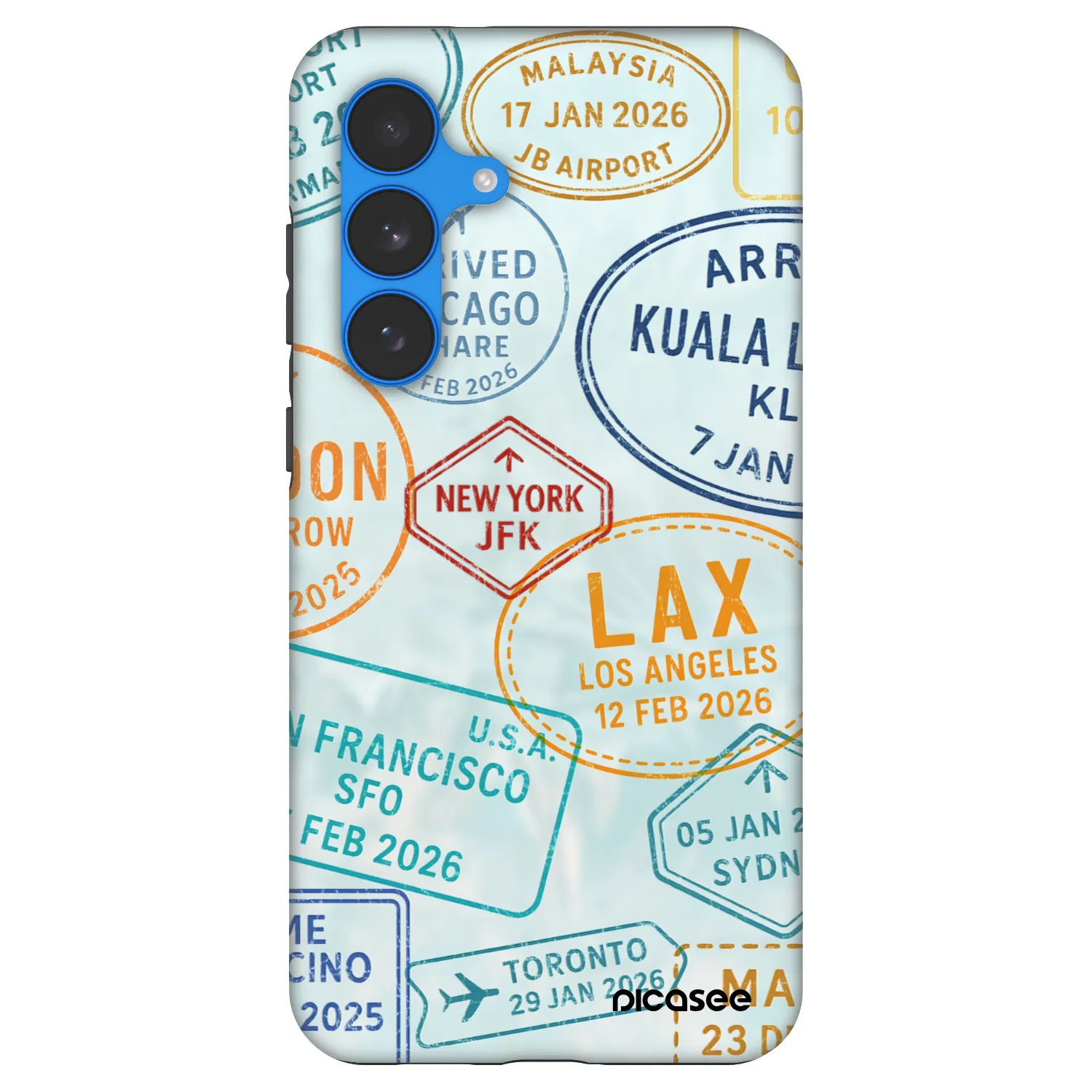 Picasee Fashion Case für Samsung Galaxy S25 FE 5G - PASSPORT EDITION