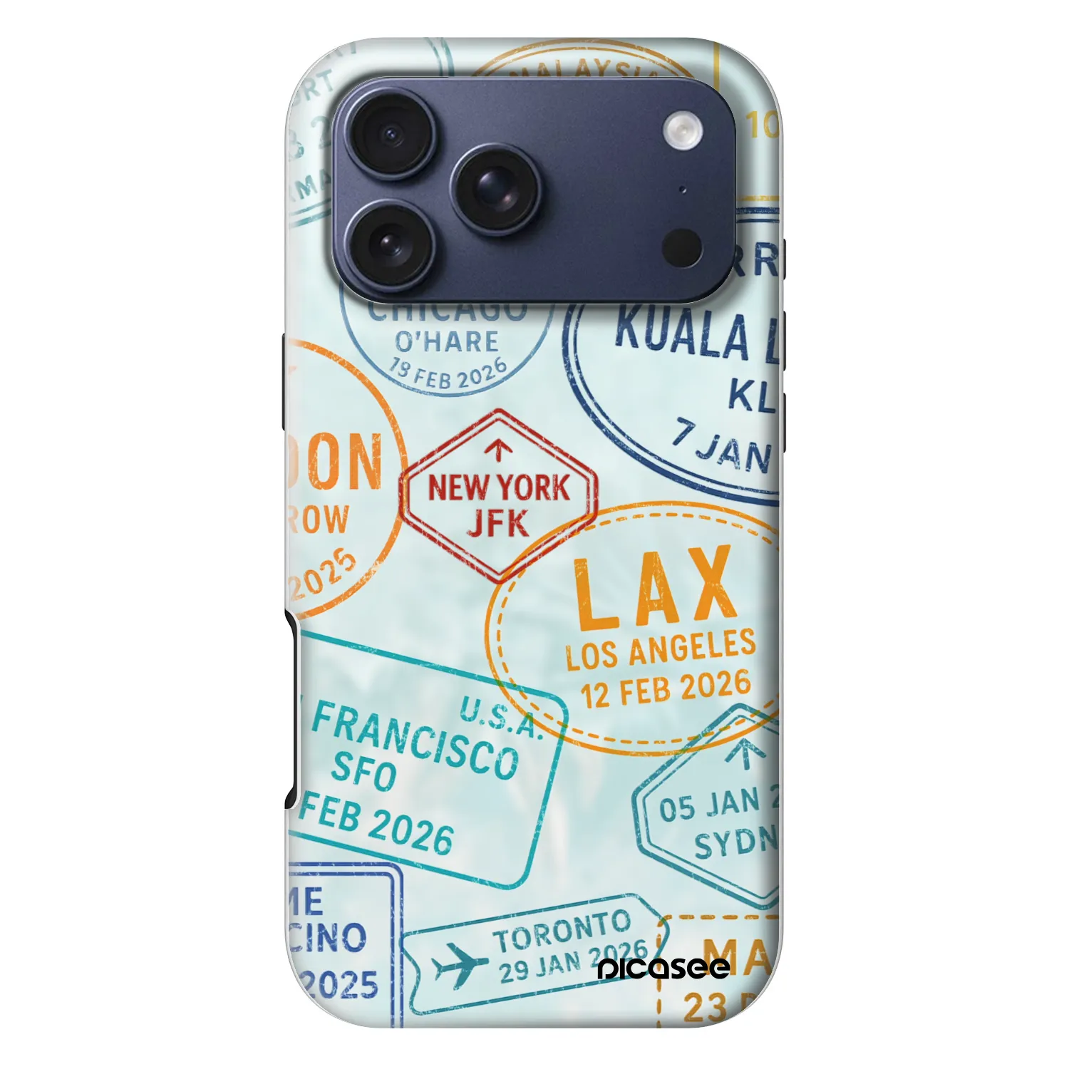 Picasee Fashion Case MagSafe für Apple iPhone 18 Pro Max - PASSPORT EDITION