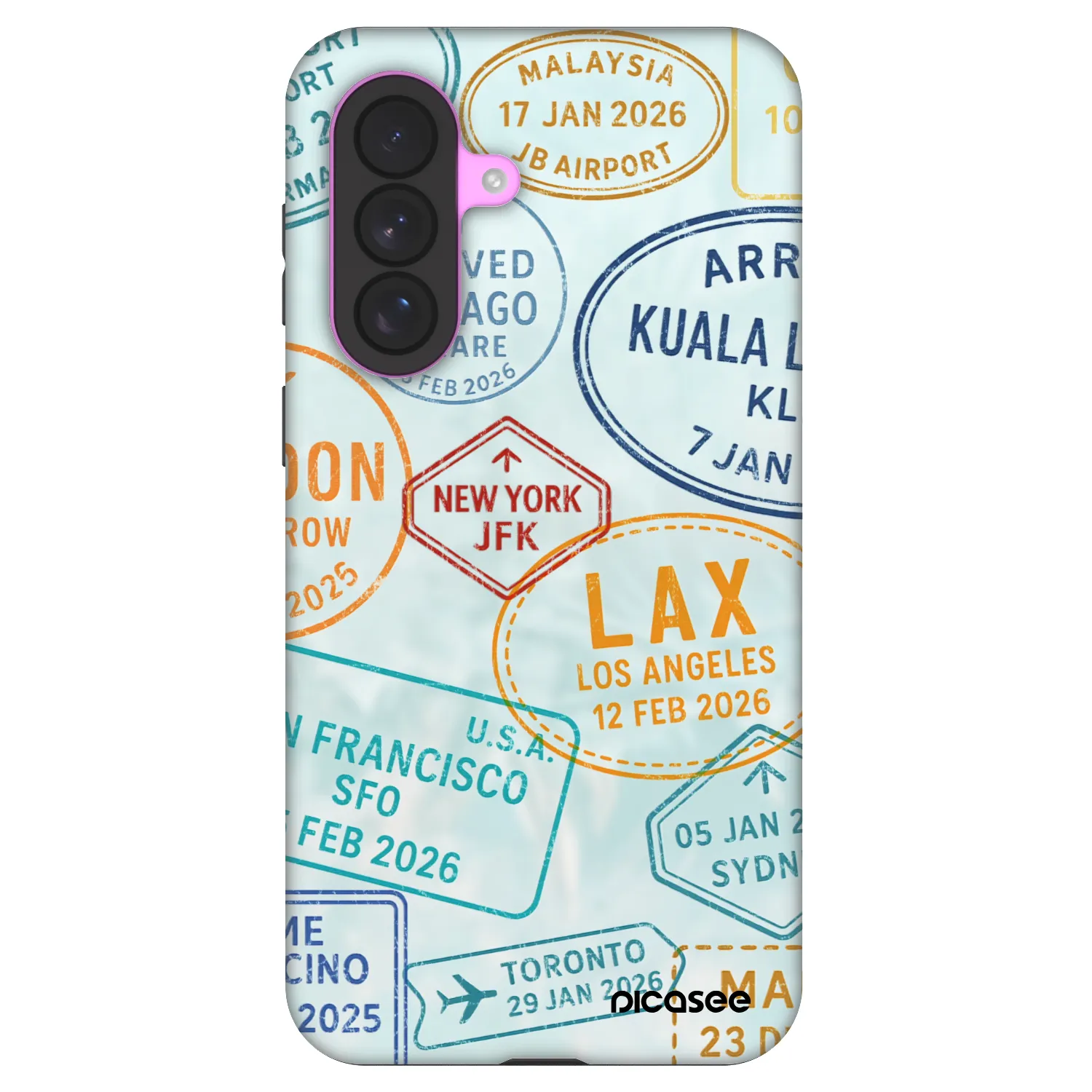 Picasee Fashion Case für Samsung Galaxy A37 - PASSPORT EDITION