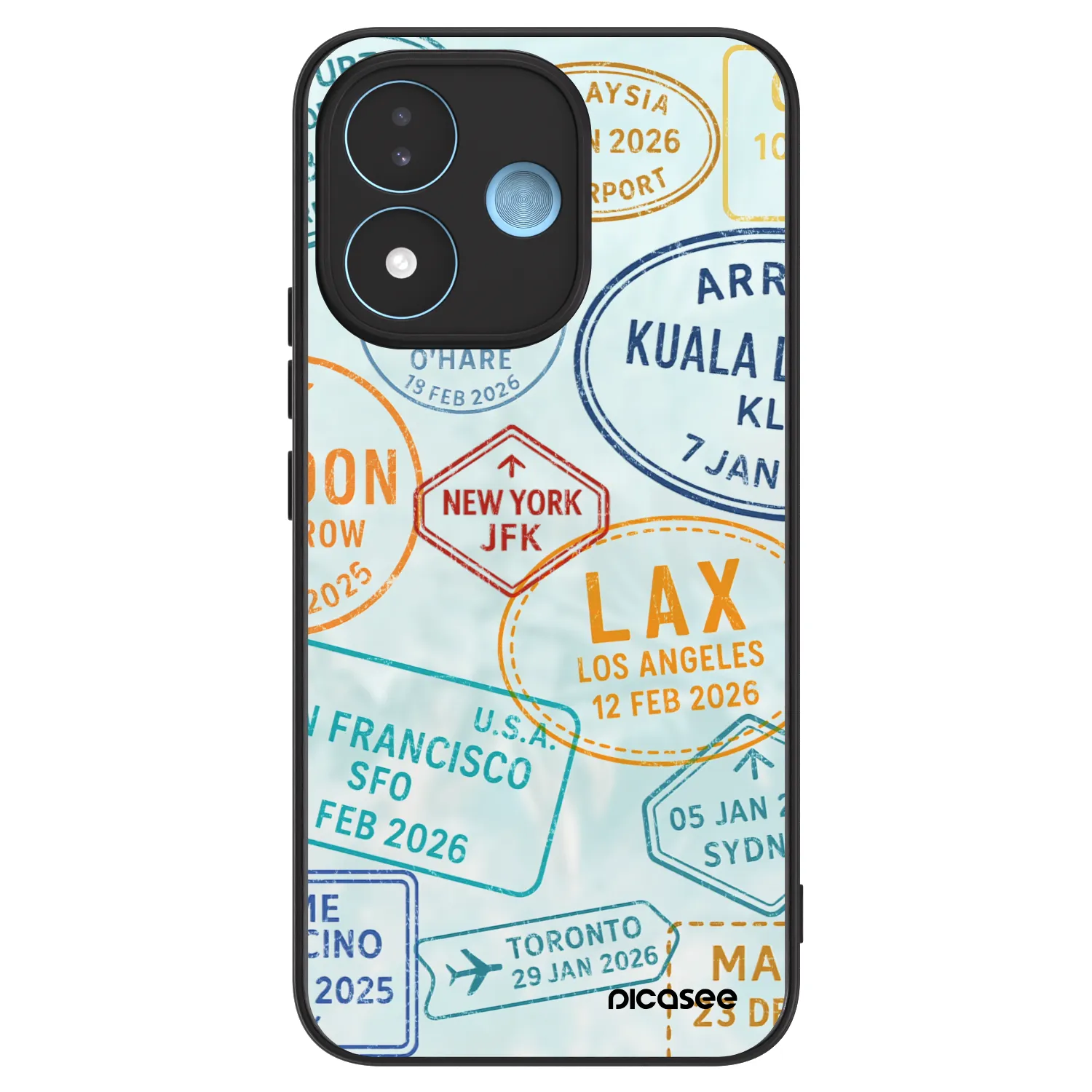 Picasee ULTIMATE CASE für Xiaomi Redmi Note 17 5G - PASSPORT EDITION