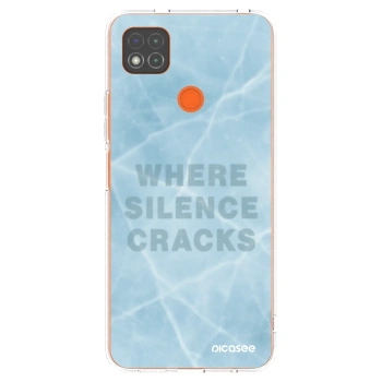 Picasee Xiaomi Redmi 9C Hülle - Transparentes Silikon - SILENCE