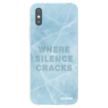 Picasee Xiaomi Redmi 9A Hülle - Transparentes Silikon - SILENCE