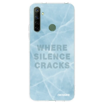 Picasee Realme 5 Hülle - Transparentes Silikon - SILENCE