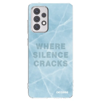 Picasee Samsung Galaxy A52 5G A525F Hülle - Transparentes Silikon - SILENCE