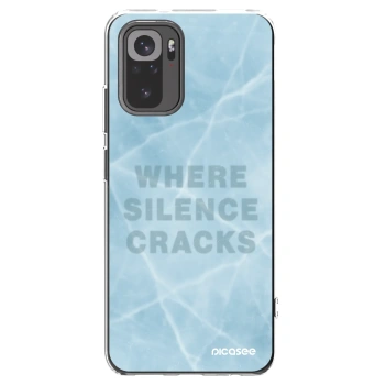 Picasee Xiaomi Redmi Note 10S Hülle - Transparentes Silikon - SILENCE
