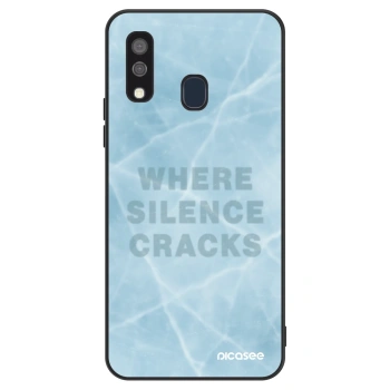 Hülle für Samsung Galaxy A40 A405F - SILENCE
