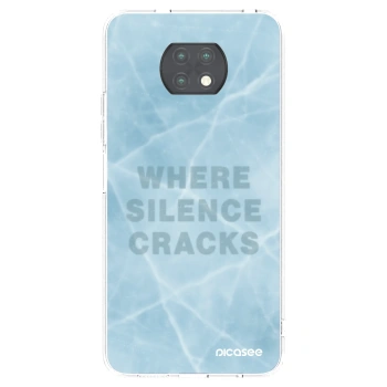 Picasee Xiaomi Redmi Note 9T Hülle - Transparentes Silikon - SILENCE