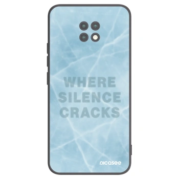 Picasee Xiaomi Redmi Note 9T Hülle - Schwarzes Silikon - SILENCE