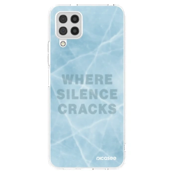 Picasee Samsung Galaxy A22 A225F 4G Hülle - Transparentes Silikon - SILENCE