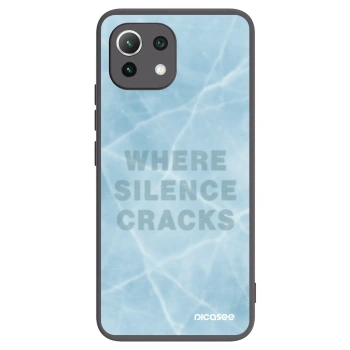 Picasee Xiaomi 11 Lite 5G NE Hülle - Schwarzes Silikon - SILENCE