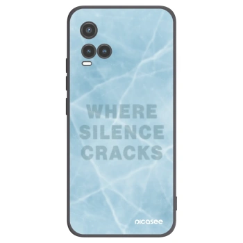 Picasee Vivo Y33s Hülle - Schwarzes Silikon - SILENCE