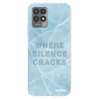 Picasee Realme 8i Hülle - Transparentes Silikon - SILENCE