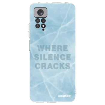 Picasee Xiaomi Redmi Note 11 Hülle - Transparentes Silikon - SILENCE