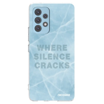 Picasee Samsung Galaxy A53 5G A536 Hülle - Transparentes Silikon - SILENCE