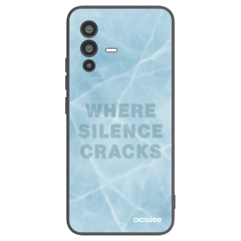 Picasee Vivo V23 5G Hülle - Schwarzes Silikon - SILENCE