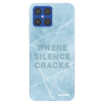 Picasee Honor X8 4G Hülle - Transparentes Silikon - SILENCE