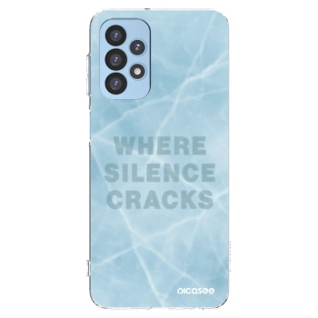 Picasee Samsung Galaxy A23 A235F 4G Hülle - Transparentes Silikon - SILENCE