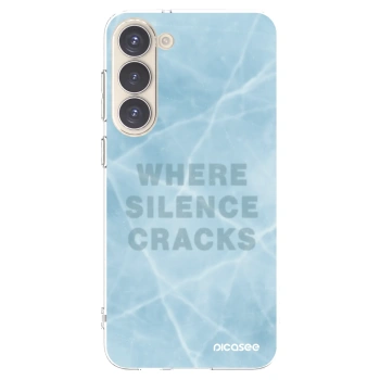 Picasee Samsung Galaxy S23+ 5G Hülle - Transparentes Silikon - SILENCE