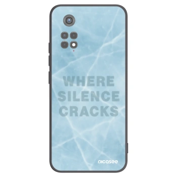 Picasee Xiaomi Redmi Note 11S 5G Hülle - Schwarzes Silikon - SILENCE