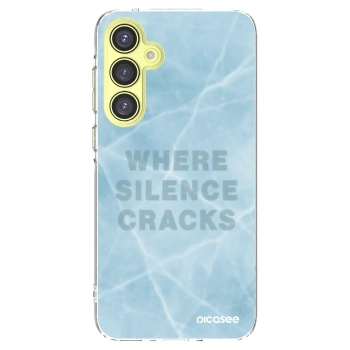 Picasee Samsung Galaxy A35 5G A356B Hülle - Transparentes Silikon - SILENCE