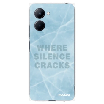 Picasee Realme C33 (2023) Hülle - Transparentes Silikon - SILENCE