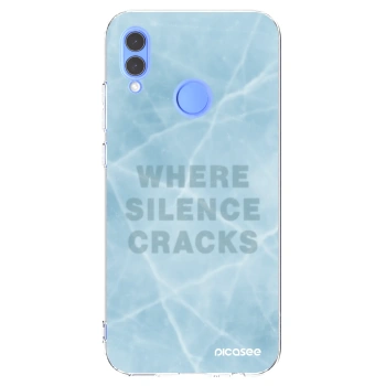 Picasee Huawei P Smart 2019 Hülle - Transparentes Silikon - SILENCE