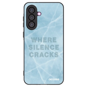 Picasee Samsung Galaxy A56 5G A566B Hülle - Schwarzes Silikon - SILENCE