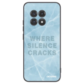 Picasee OnePlus 13R 5G Hülle - Schwarzes Silikon - SILENCE