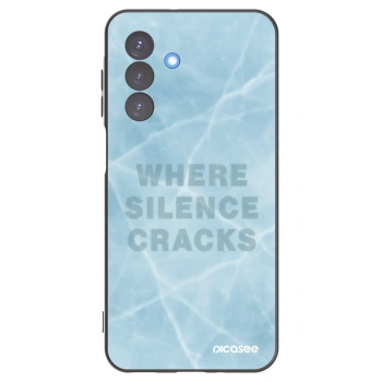 Picasee Samsung Galaxy A17 5G Hülle - Schwarzes Silikon - SILENCE