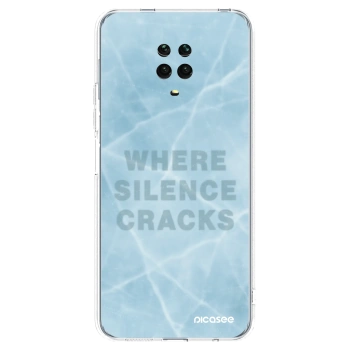 Picasee Xiaomi Redmi Note 9S Hülle - Transparentes Silikon - SILENCE