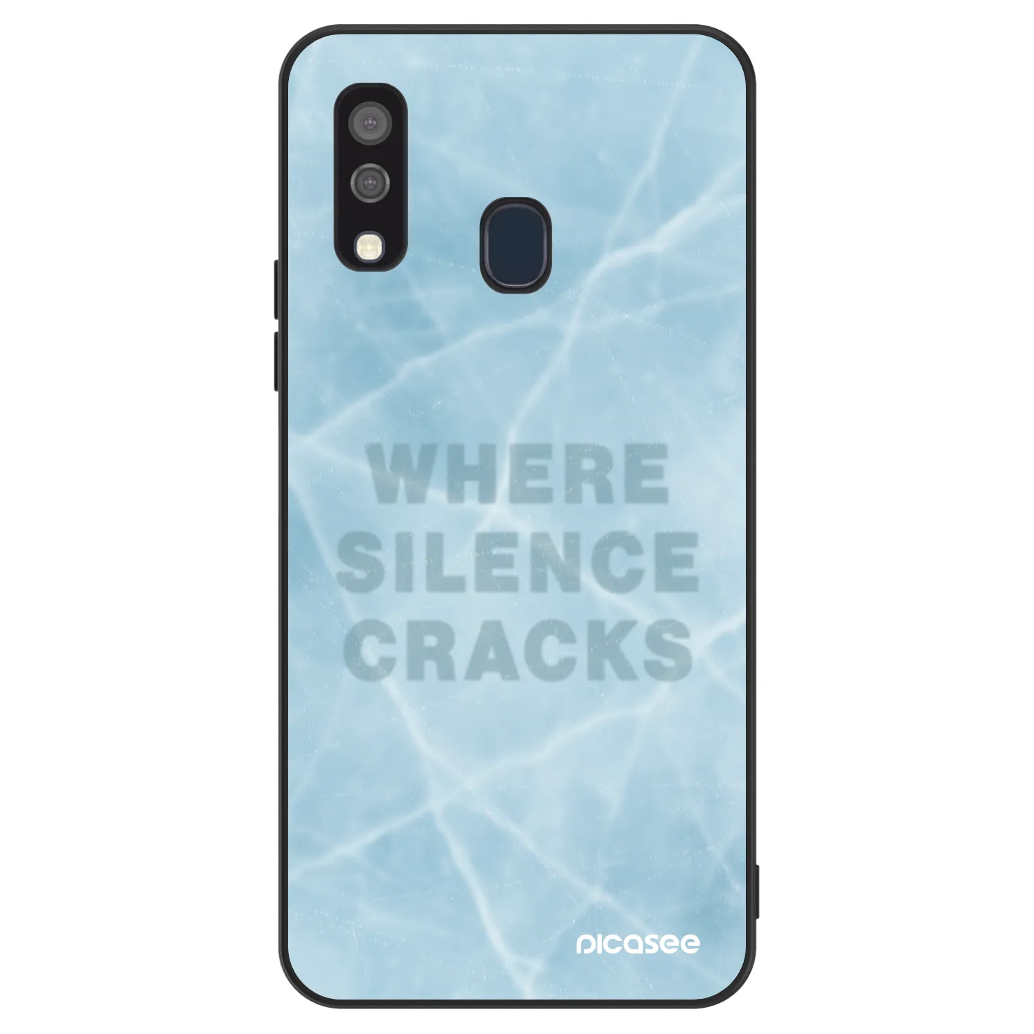 Picasee ULTIMATE CASE für Samsung Galaxy A40 A405F - SILENCE
