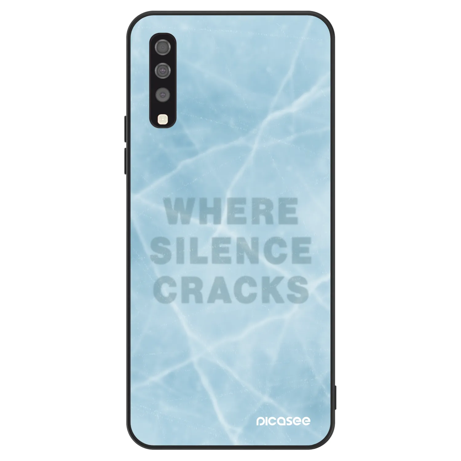 Picasee ULTIMATE CASE für Samsung Galaxy A70 A705F - SILENCE